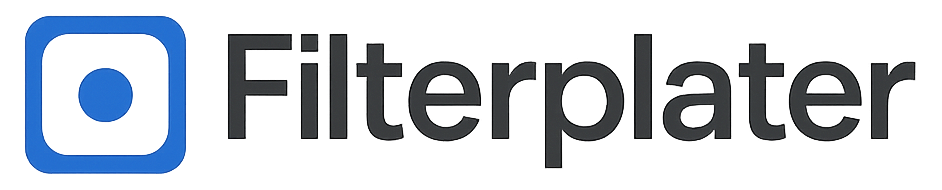 Filterplater.no logo – spesialist på filterplater til industri
